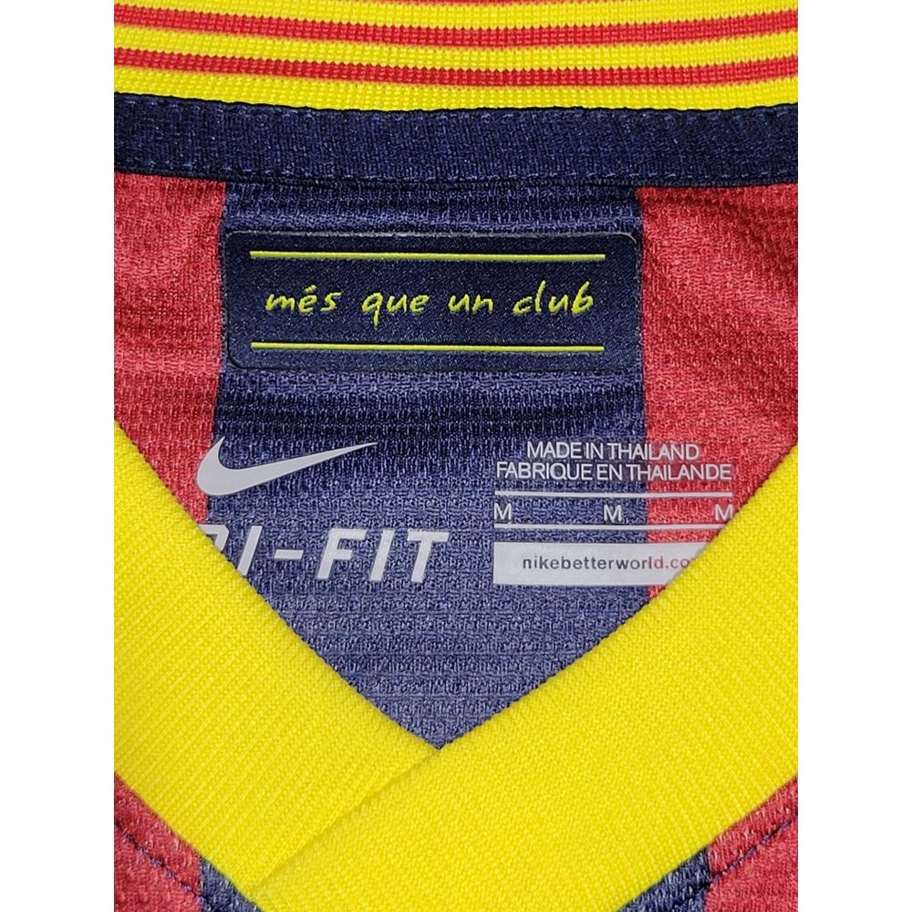 Messi Barcelona 2013 2014 PLAYER ISSUE CHINESE NEW YEAR Soccer Jersey BNWT M - Picture 7 of 12